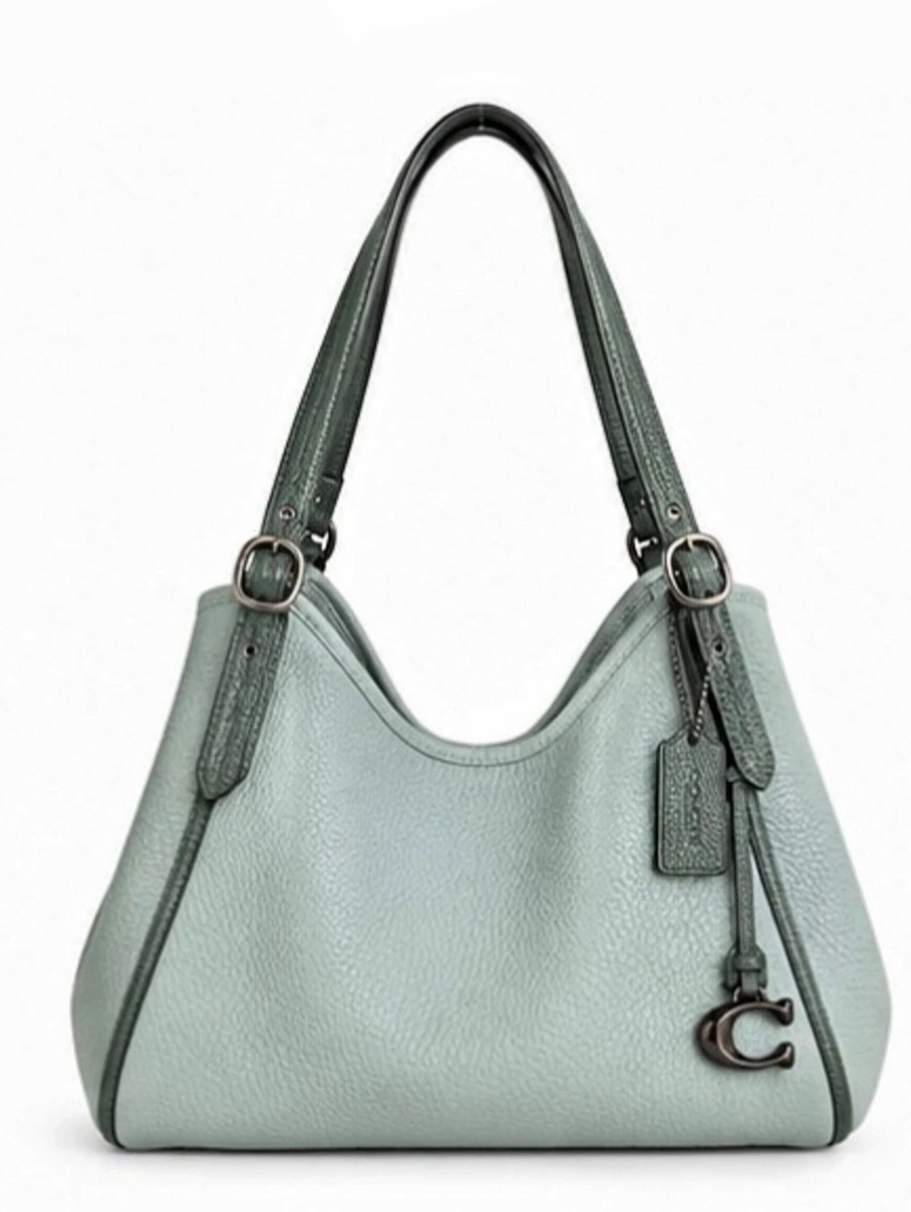 Coach Edie Shoulder Bag Shoulder Bag in Green Like New